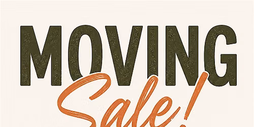 Moving Sale