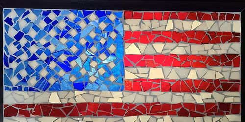 American Flag Mosaic