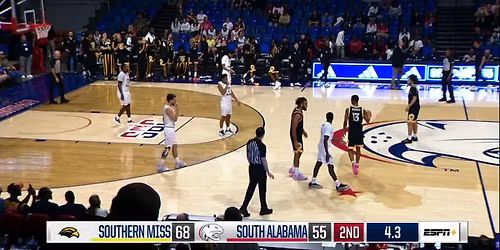 Southern Miss Golden Eagles vs. South Alabama Jaguars