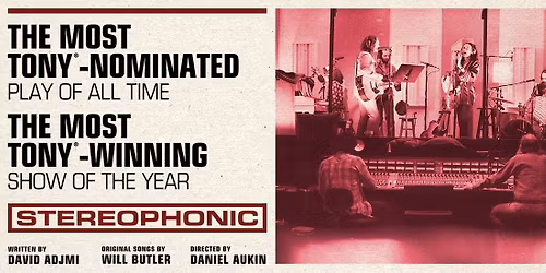 Stereophonic at Pantages Theatre - CA