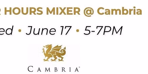 After Hours Business Mixer at Cambria