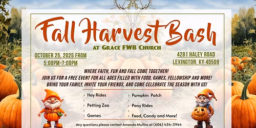 Fall Harvest Bash