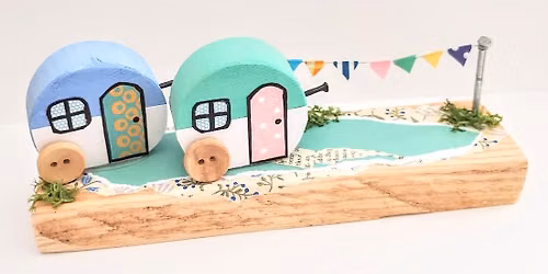 Wooden caravan workshop