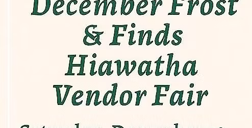 December Frost & Finds