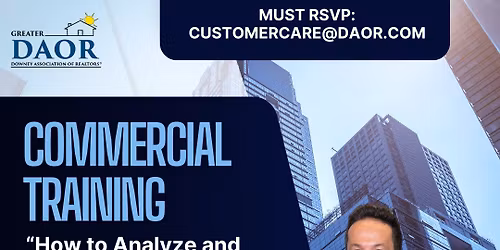 Commercial Training with Gil Legaspi