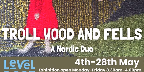 Art Exhibition: A NORDIC DUO Troll Wood and Fells  by Pirjo Jay & Flisan Beard