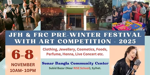 JFH&FRC  pre winter  festival and art competition 2025
