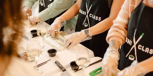 Sushi making class at East Rock Brewing Co.