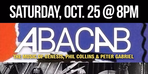 ABACAB The Music of Genesis, Phil Collins and Peter Gabriel at Music Box Supper Club
