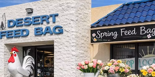 Spring Photos Desert Feed Bag