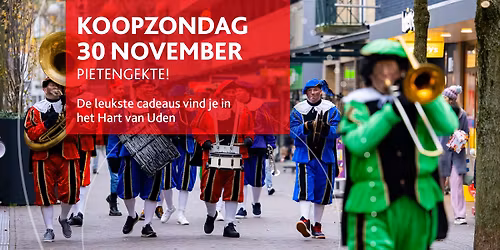 Koopzondag: Pietengekte!