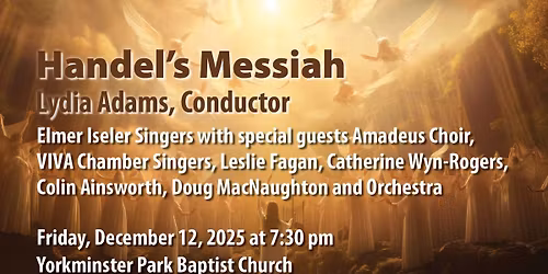 Parking Handel's Messiah - Edmonton