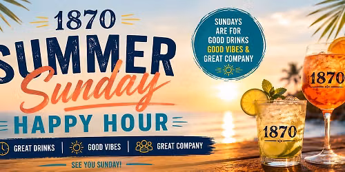 Summer Sunday Happy Hour