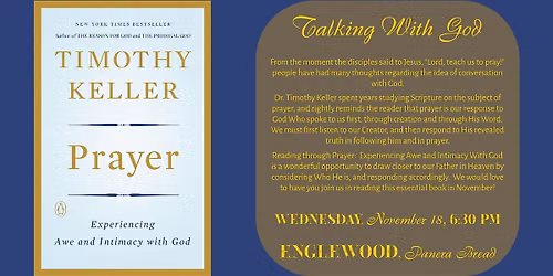 Prayer: Experiencing Awe and Intimacy With God  Englewood, Ohio