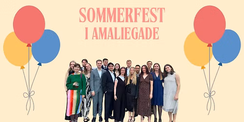 Sommerfest i Amaliegade