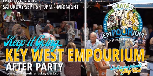 Keep It Going After Party at the Back Yard EmPOURium
