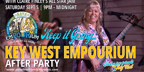 Keep It Going After Party at the EmPOURium with Claire Finley