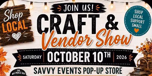Fall Craft & Vendor Show at Valley View Mall