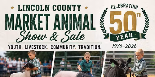 50th Lincoln County Market Animal Sale