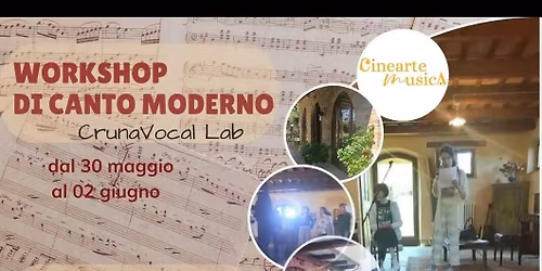Lezioni di canto moderno- workshop full immersion