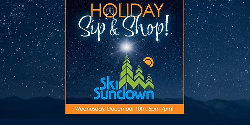 Holiday Sip & Shop