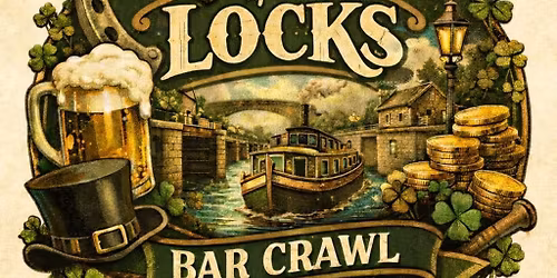 Luck of the Locks Bar Crawl and After Party at the NIAGARA HOTEL!