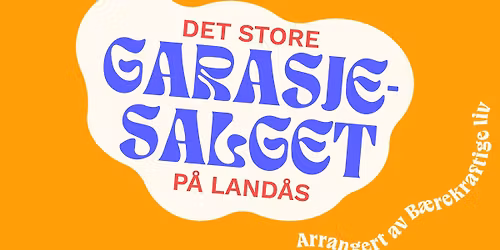Det Store Garasjesalget p\u00e5 Land\u00e5s 2026