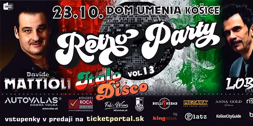 RETRO PARTY 2025 vol.13 \u2013 Italo Disco Edition