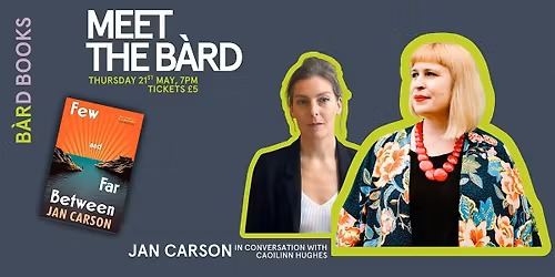 Meet the B\u00e0rd: author Jan Carson