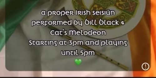 Saturday Irish Seisiun \u2618\ufe0f