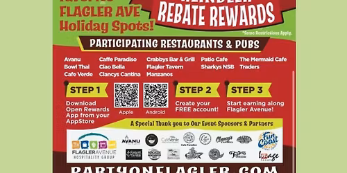 Reindeer Rebate Rewards along Flagler Avenue! \ud83d\udcb0\ud83c\udf84\ud83e\udd11