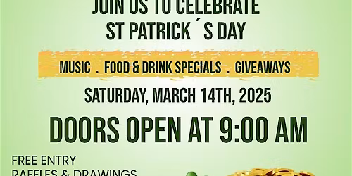 St Patty's Day Party