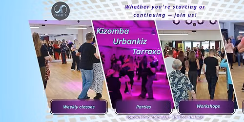 Autumn Weekly Classes 2026 \u2014 Kizomba, Semba & Urbankiz | S-Dance Helsinki
