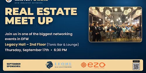 Monthly Commercial Real Estate Mastery & More - September 2026
