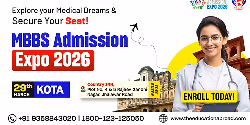 MBBS Admission Guidance EXPO 2026- KOTA