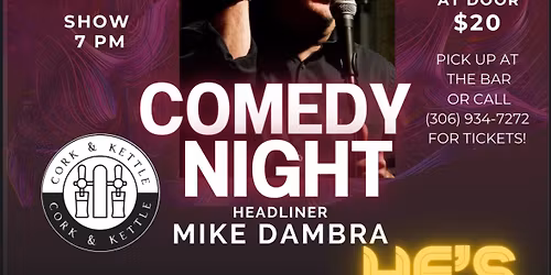 Comedy is Back at The Cork!