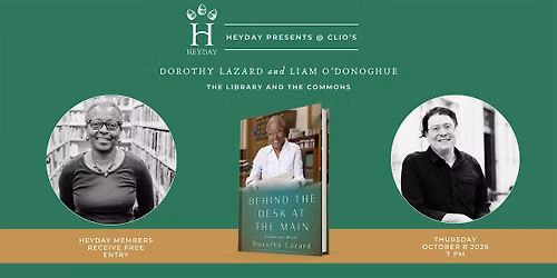 Dorothy Lazard at Clio's!