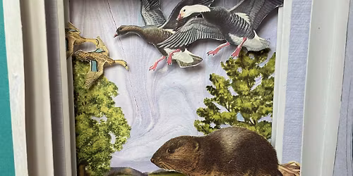 Sip & Craft - Collage Tunnel Books