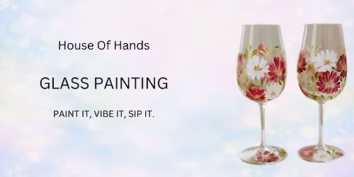 WINE GLASS PAINTING
