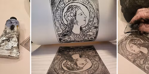 Make & Muse - Create Your Own Dry Point Print