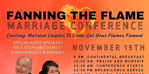 Fanning The Flame Marriage confrence 