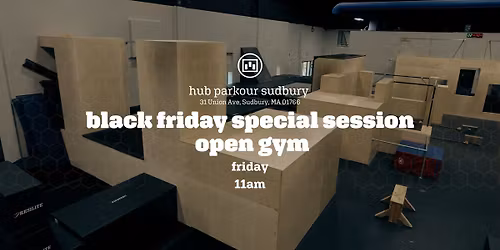 Black Friday Special Session Open Gym