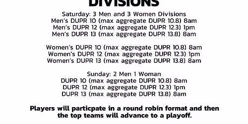 3 Person Team Tournament Men's Women's and Mixed @ Lake Geneva Tennis and Pickleball