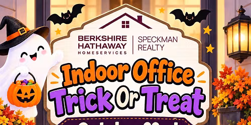 Speckman's Annual INDOOR Trick or Treat! 