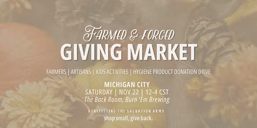 Farmed & Forged Giving Market 