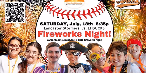 Fireworks Night at LI Ducks Stadium!