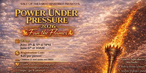 Power Under PRESSURE: Fan The Flame