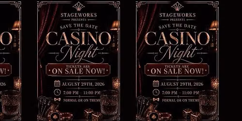 Speakeasy Casino Night Theatre Fundraiser