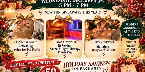 Never Defeated Holiday Annual Wellness Party