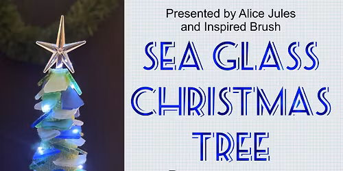 Sea Glass Christmas Tree